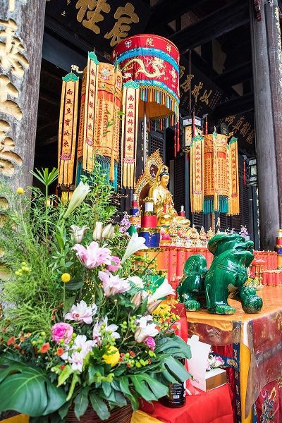 Asia-China-Sichuan Province-Cheng Du-Temple